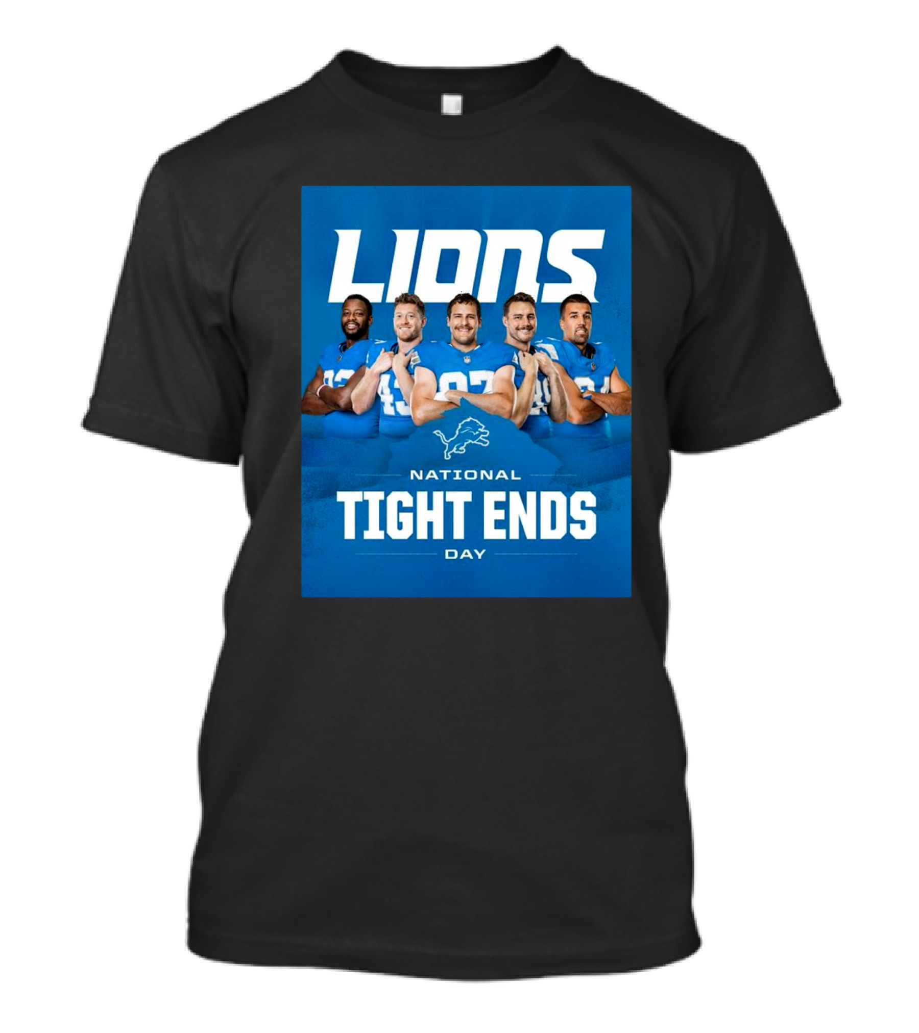 Lions National Tight Ends Day T-Shirt