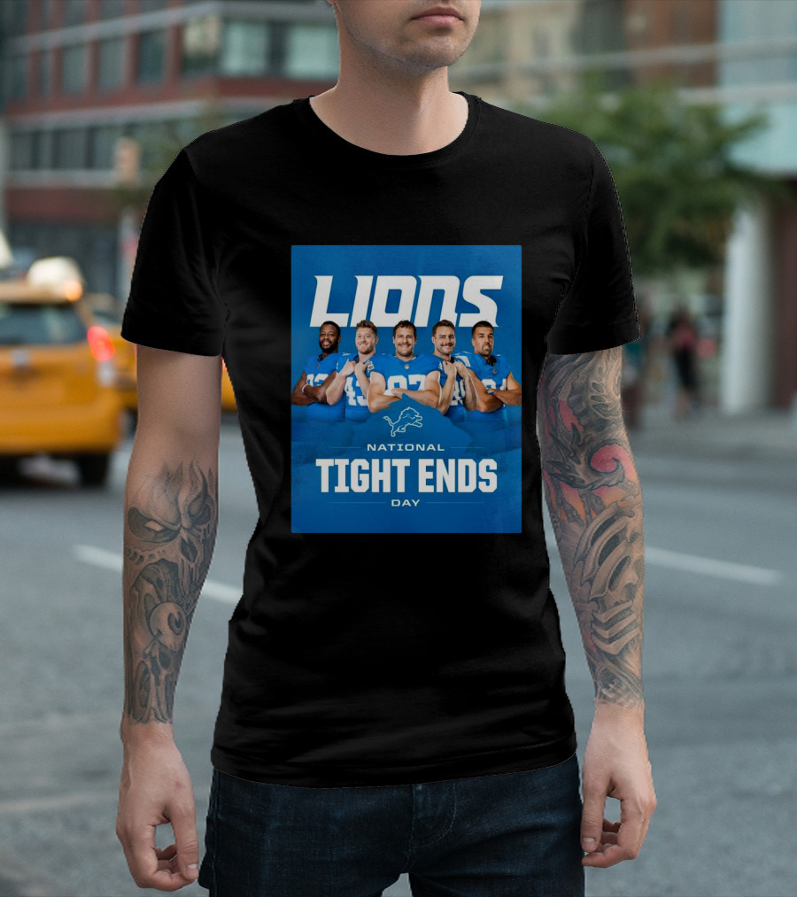 Lions National Tight Ends Day T-Shirt
