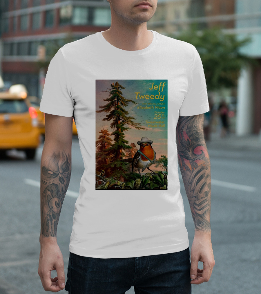 Jeff Tweedy And Elizabeth Moen Live At Sweetwater Music Hall Mill Valley CA October 26 T-Shirt