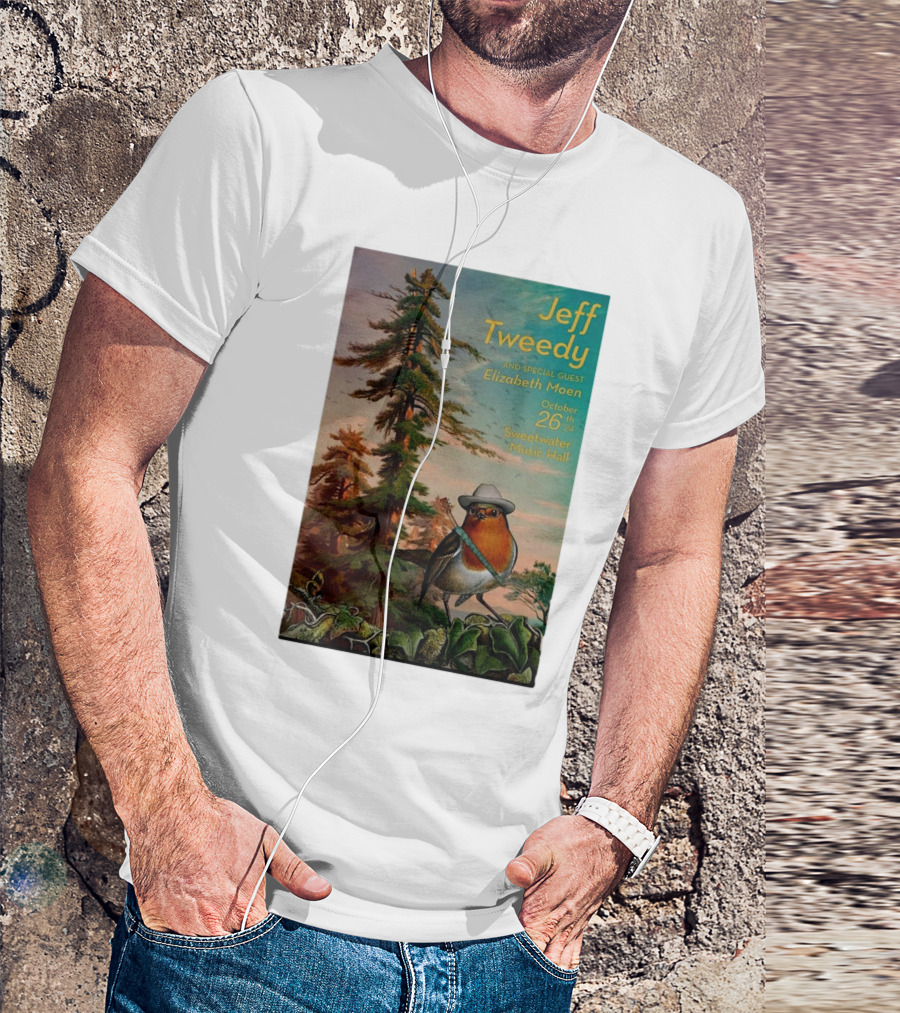Jeff Tweedy And Elizabeth Moen Live At Sweetwater Music Hall Mill Valley CA October 26 T-Shirt