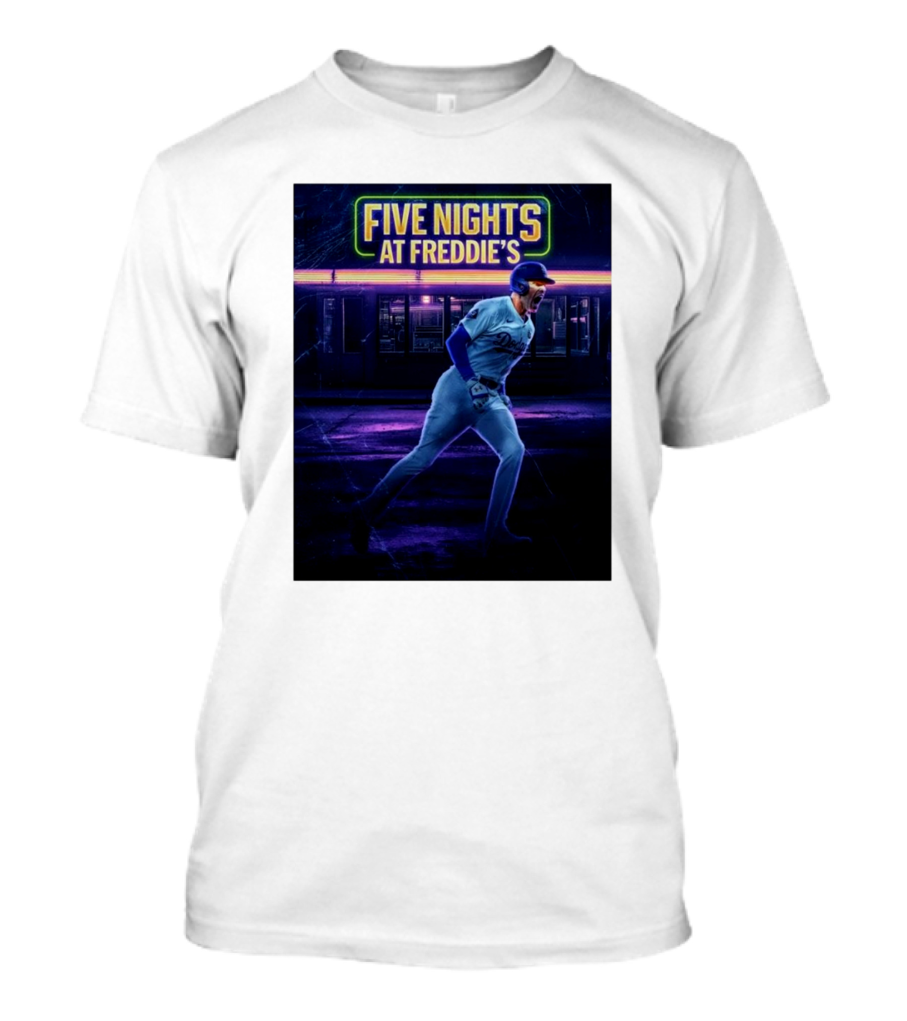 Five Nights At Freddie’s Los Angeles Dodgers Freddie Freeman T-Shirt
