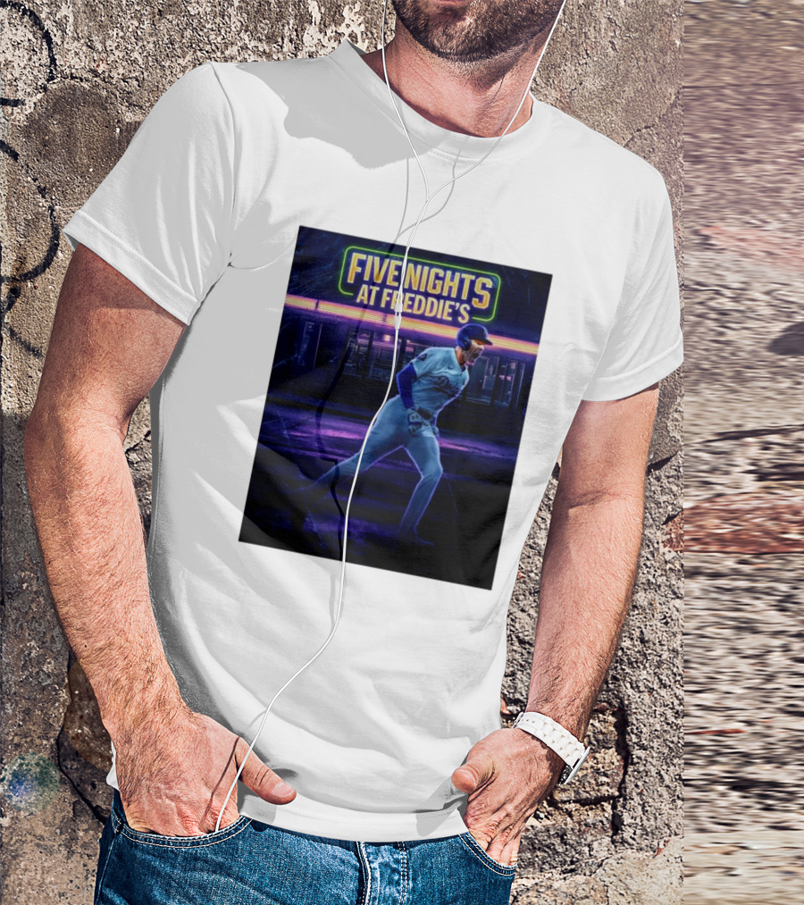Five Nights At Freddie’s Los Angeles Dodgers Freddie Freeman T-Shirt