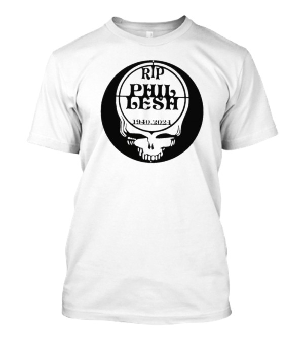 RIP Phil Lesh Grateful Dead Skull Logo 1940 T-Shirt