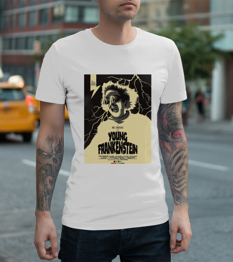 20th Century Fox Presents Mel Brooks Film Young Frankenstein T-Shirt