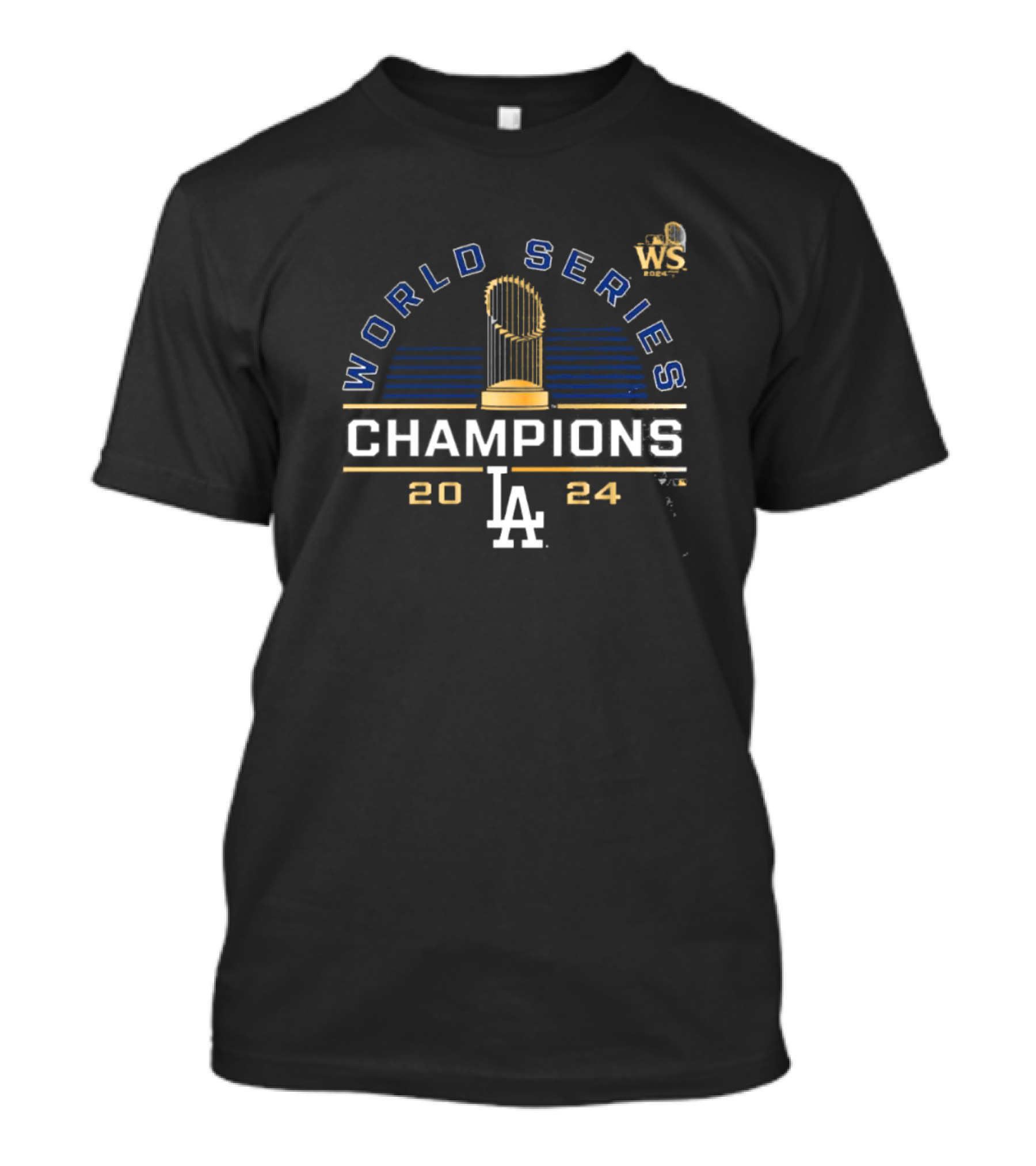 Los Angeles Dodgers World Series Champions 2024 LA Baseball Wild Pitch T-Shirt
