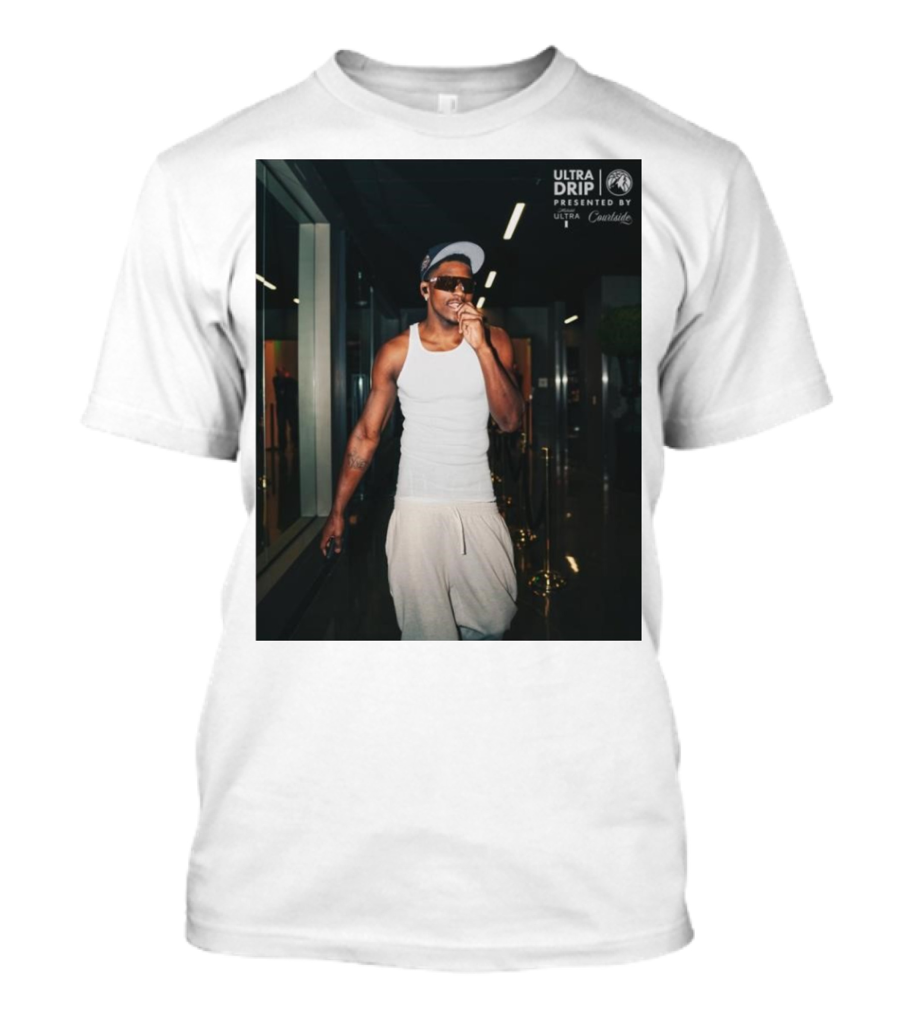Ultra Drip Presented By Ultra Courtside Anthony Edwards Minnesota Timberwolves T-Shirt