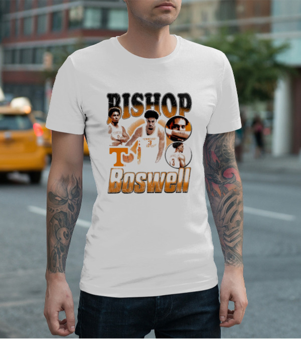 Bishop Boswell Tennessee Vols Basketball Retro 90s T-Shirt
