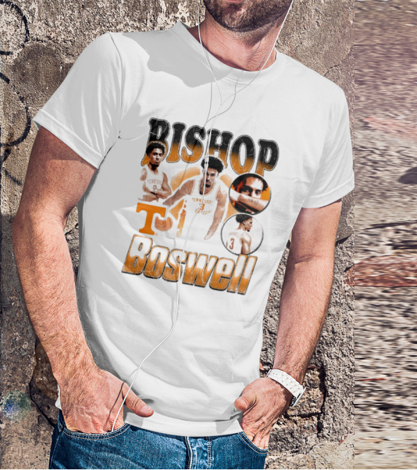 Bishop Boswell Tennessee Vols Basketball Retro 90s T-Shirt