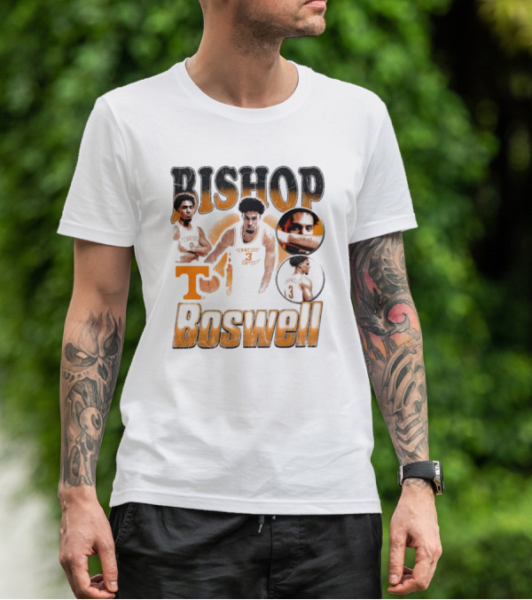 Bishop Boswell Tennessee Vols Basketball Retro 90s T-Shirt