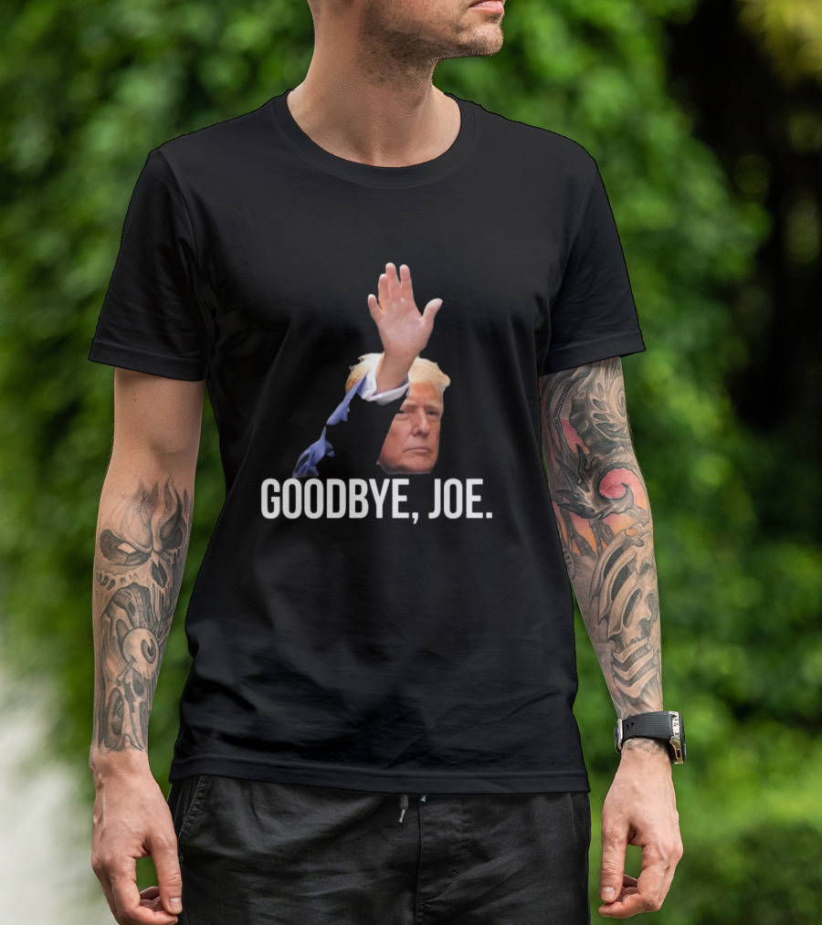 Trump Goodbye, Joe 2024 Hand Wave Iconic T-Shirt