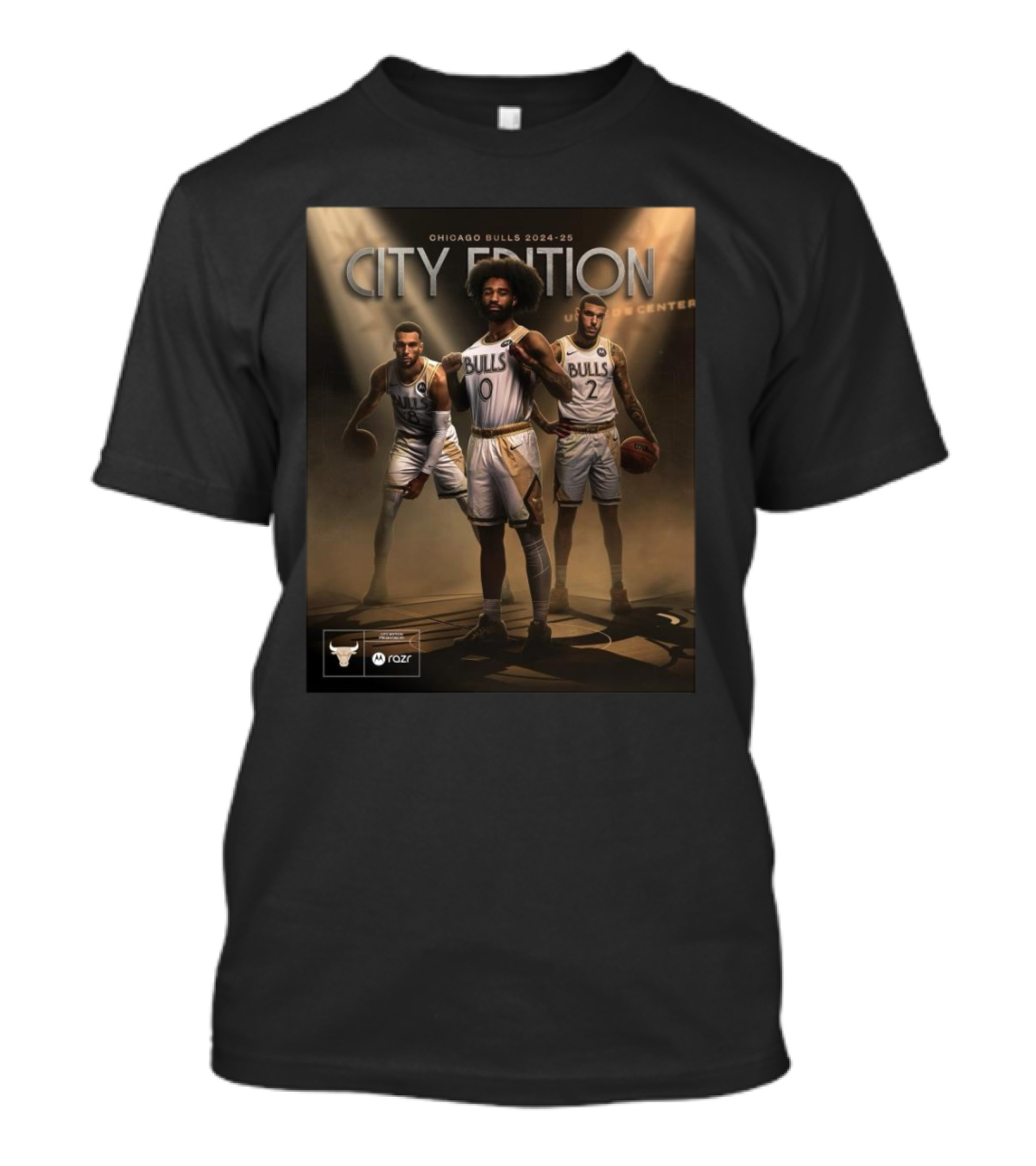 CHICAGO BULLS CITY EDITION 2024-25 UNITED CENTER T-Shirt