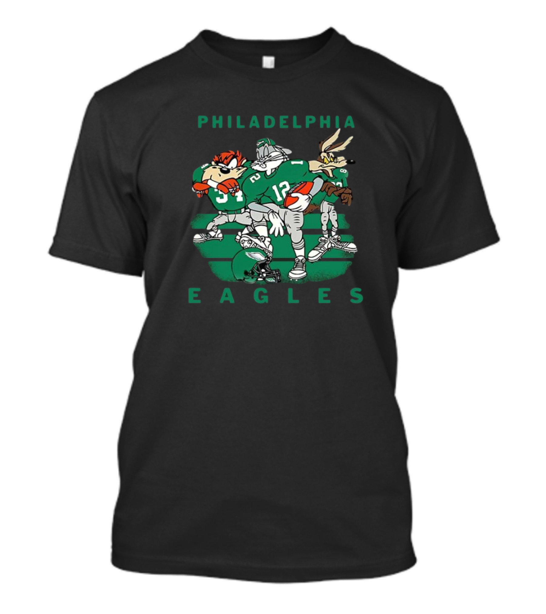 Philadelphia Eagles Cartoon Super Bowl T-Shirt