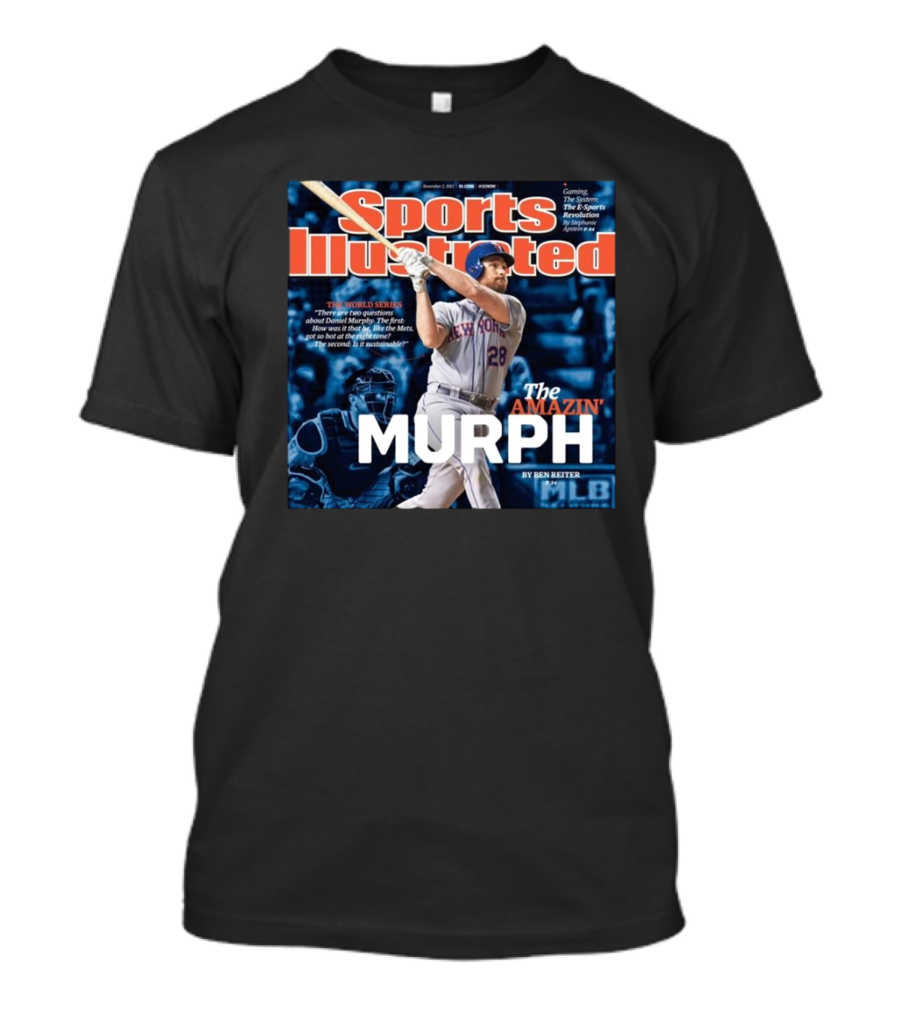Sports Illustrated The Amazin’ Murph MLB World Series Ben Reiter T-Shirt