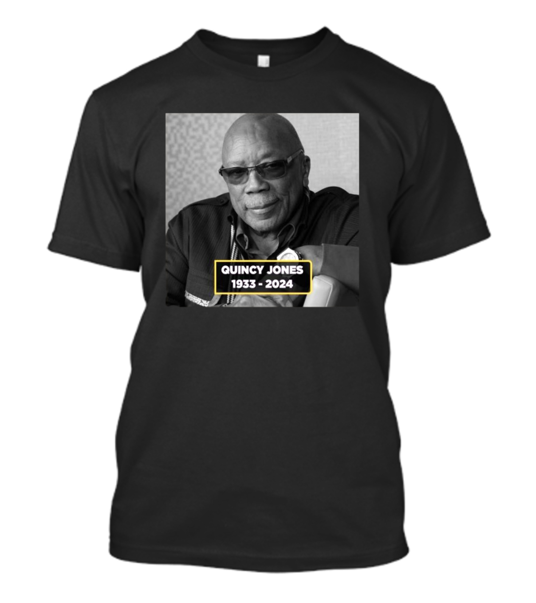 Quincy Jones 1933-2024 Memorial T-Shirt