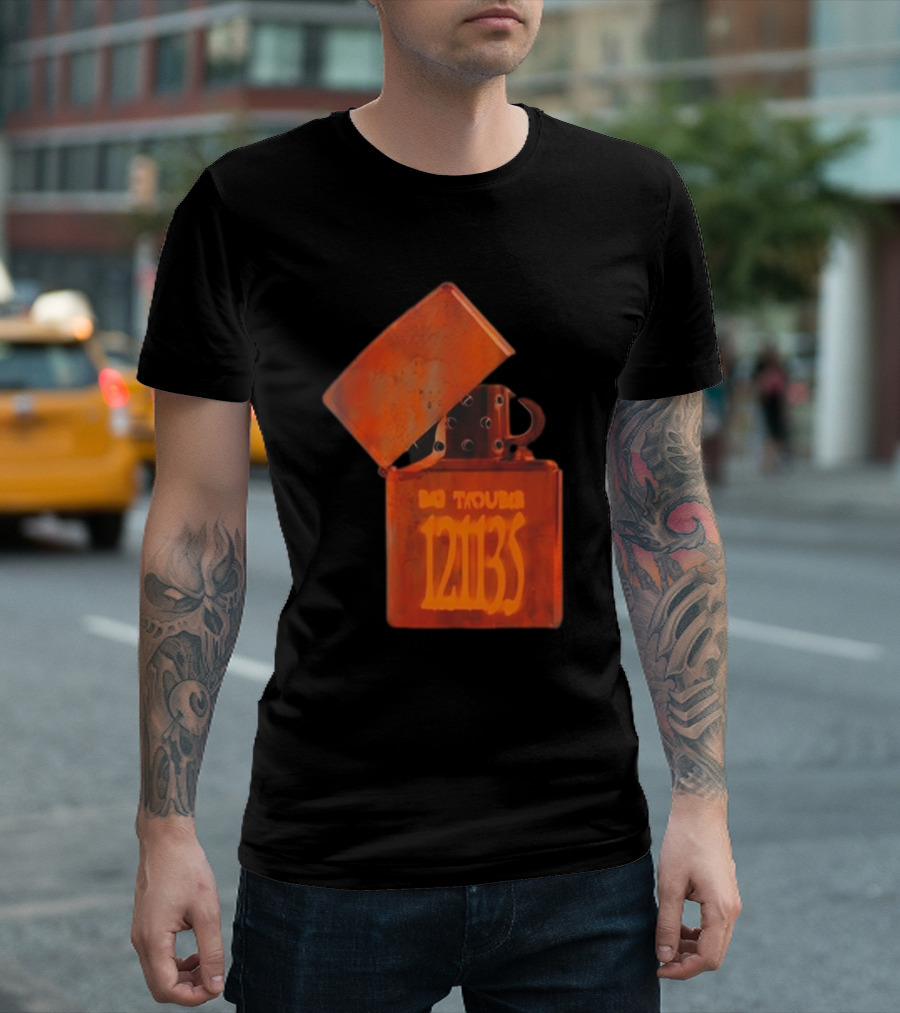 Big Trouble 12113 Survival Mode Dark Grey T-Shirt