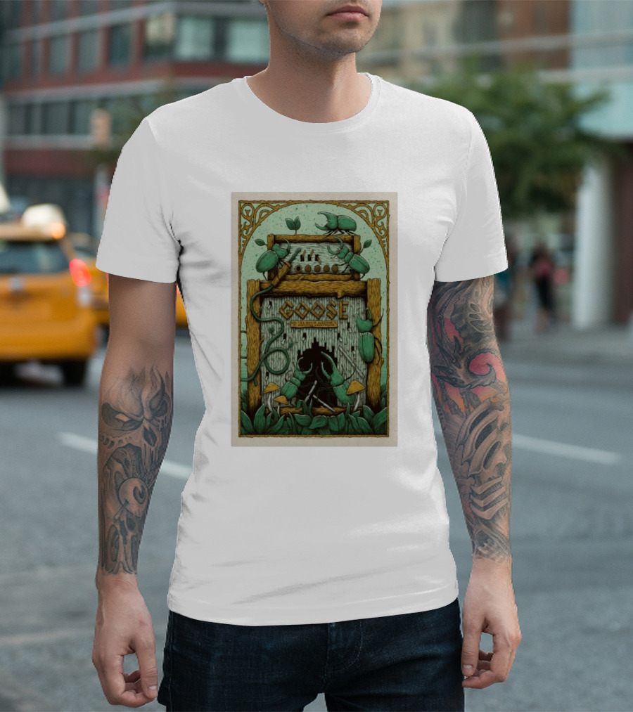 Goose Concert St Augustine FL November 1-2 2024 Beetle and Snake Forest T-Shirt