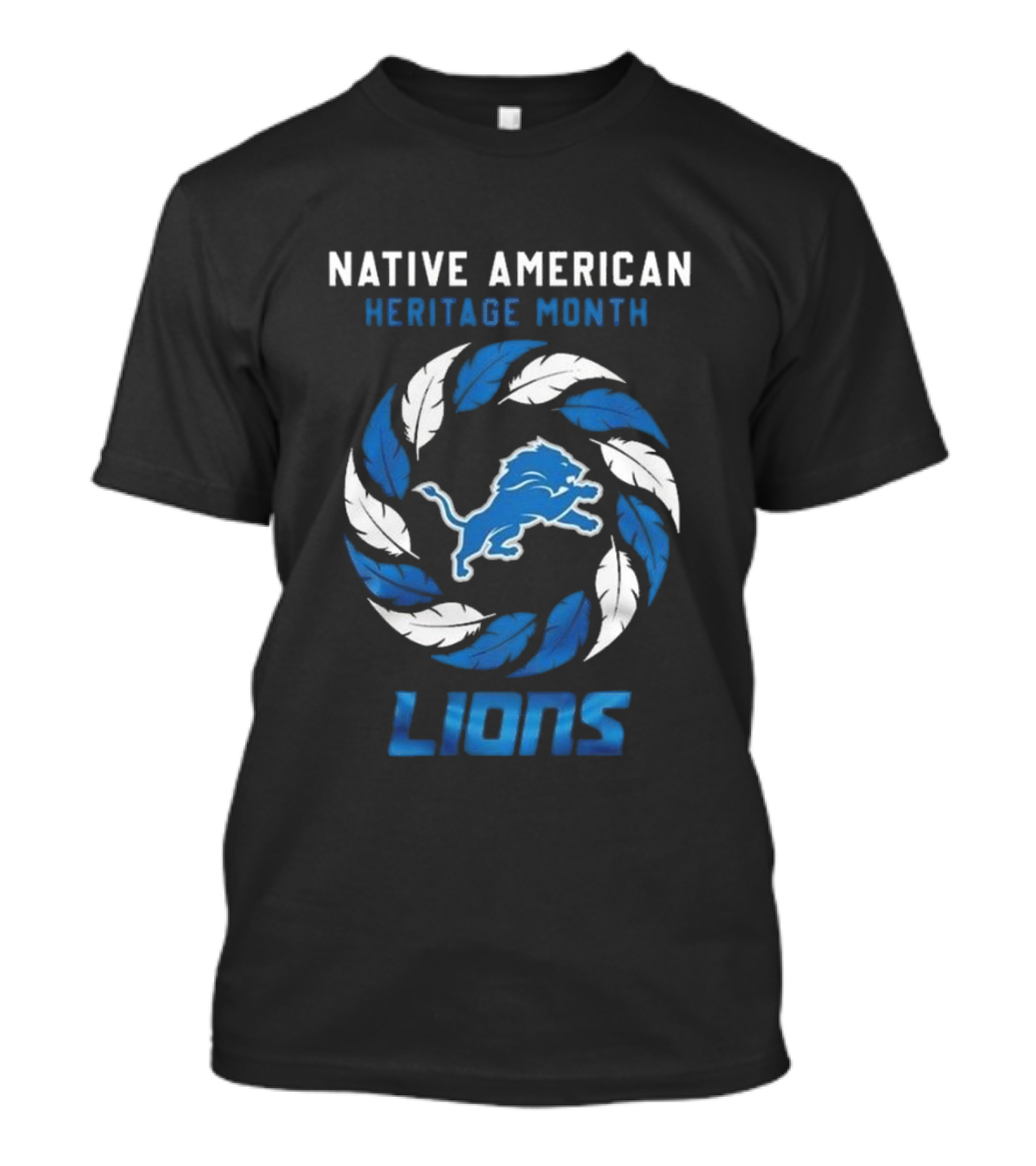 Native American Heritage Month 2024 Detroit Lions T-Shirt