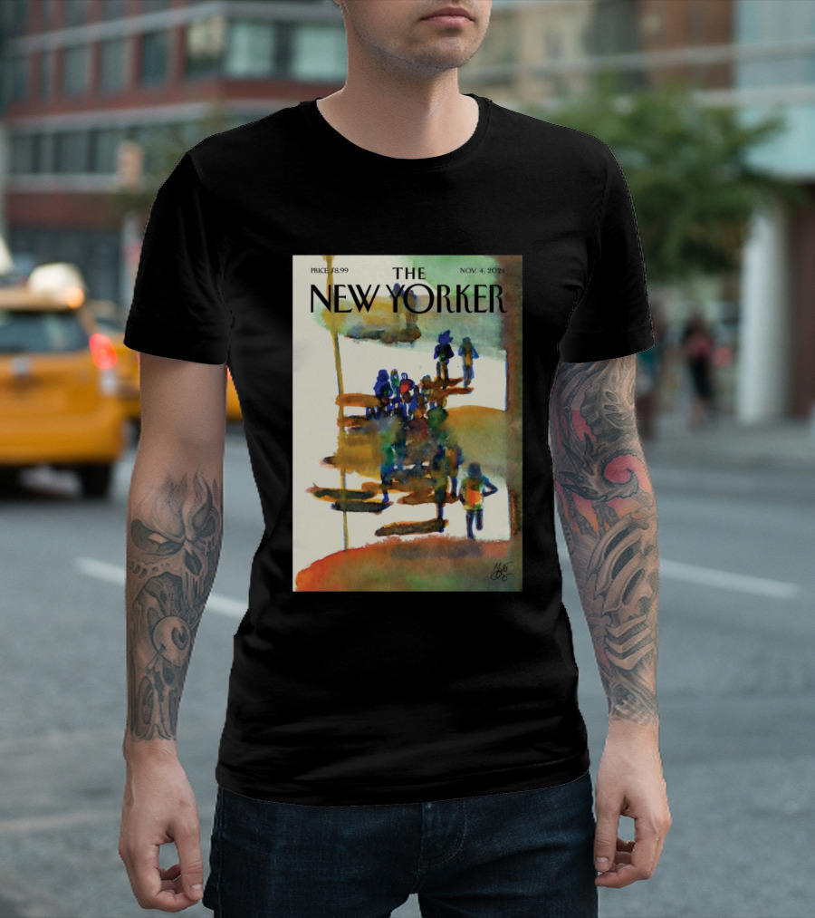 Lorenzo Mattotti Strides The New Yorker Nov 4 2024 Price 8.99 T-Shirt