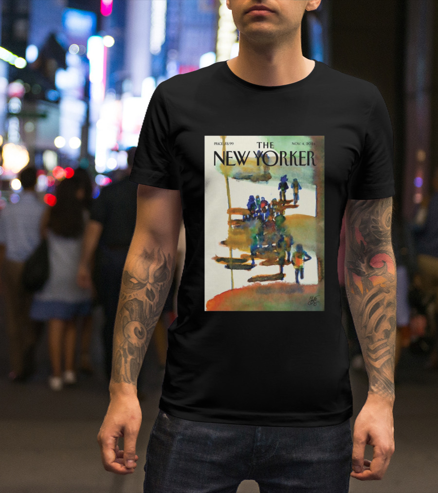 Lorenzo Mattotti Strides The New Yorker Nov 4 2024 Price 8.99 T-Shirt