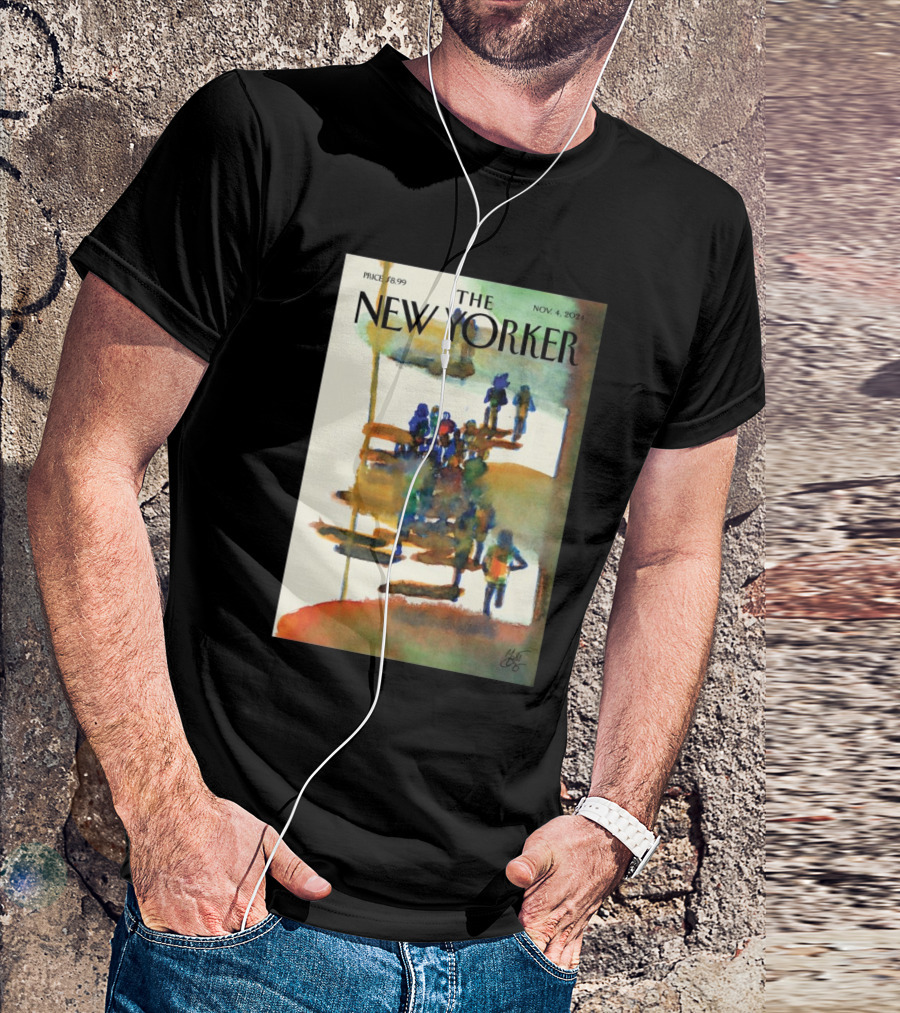 Lorenzo Mattotti Strides The New Yorker Nov 4 2024 Price 8.99 T-Shirt
