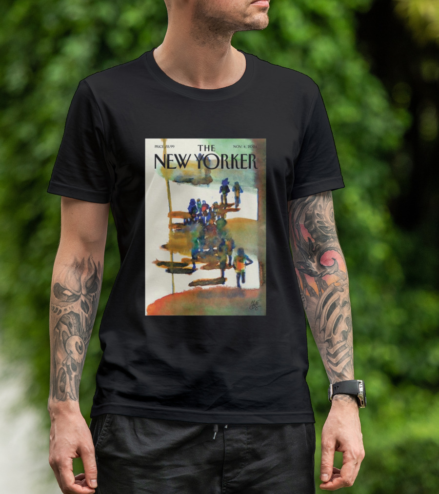 Lorenzo Mattotti Strides The New Yorker Nov 4 2024 Price 8.99 T-Shirt