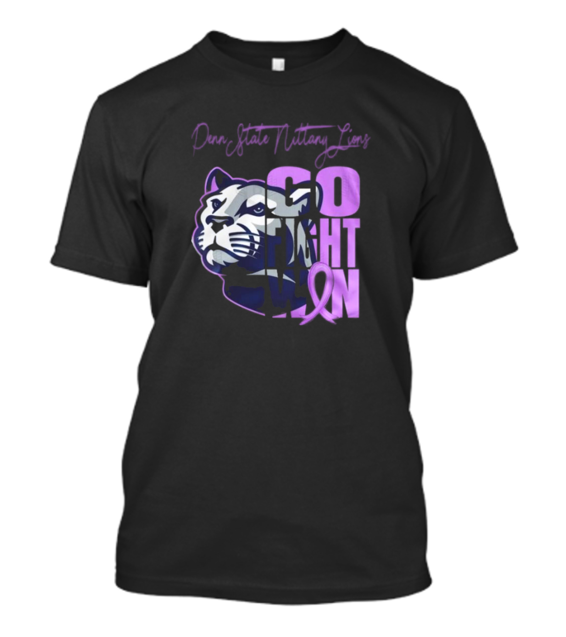Penn State Nittany Lions Go Fight Win 2024 Pancreatic Awareness T-Shirt