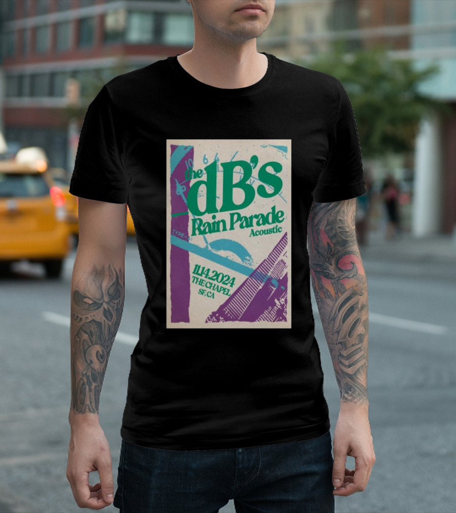 The dB's Rain Parade Acoustic 11.14.2024 The Chapel SF CA T-Shirt