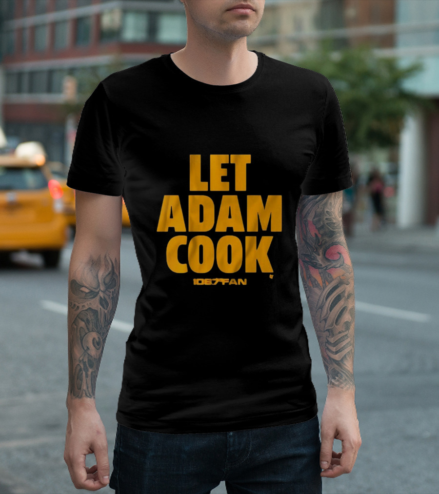Washington Football Let Adam Cook 106.7 Fan T-Shirt