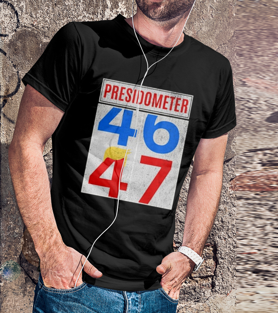 Presidometer 46 47 Trump T-Shirt
