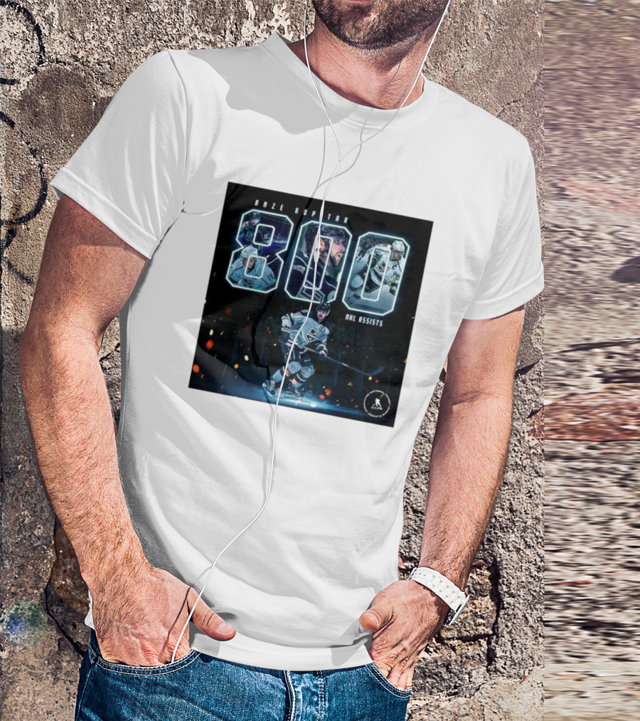 Anze Kopitar 800 NHL Assists Los Angeles Kings Achievement T-Shirt