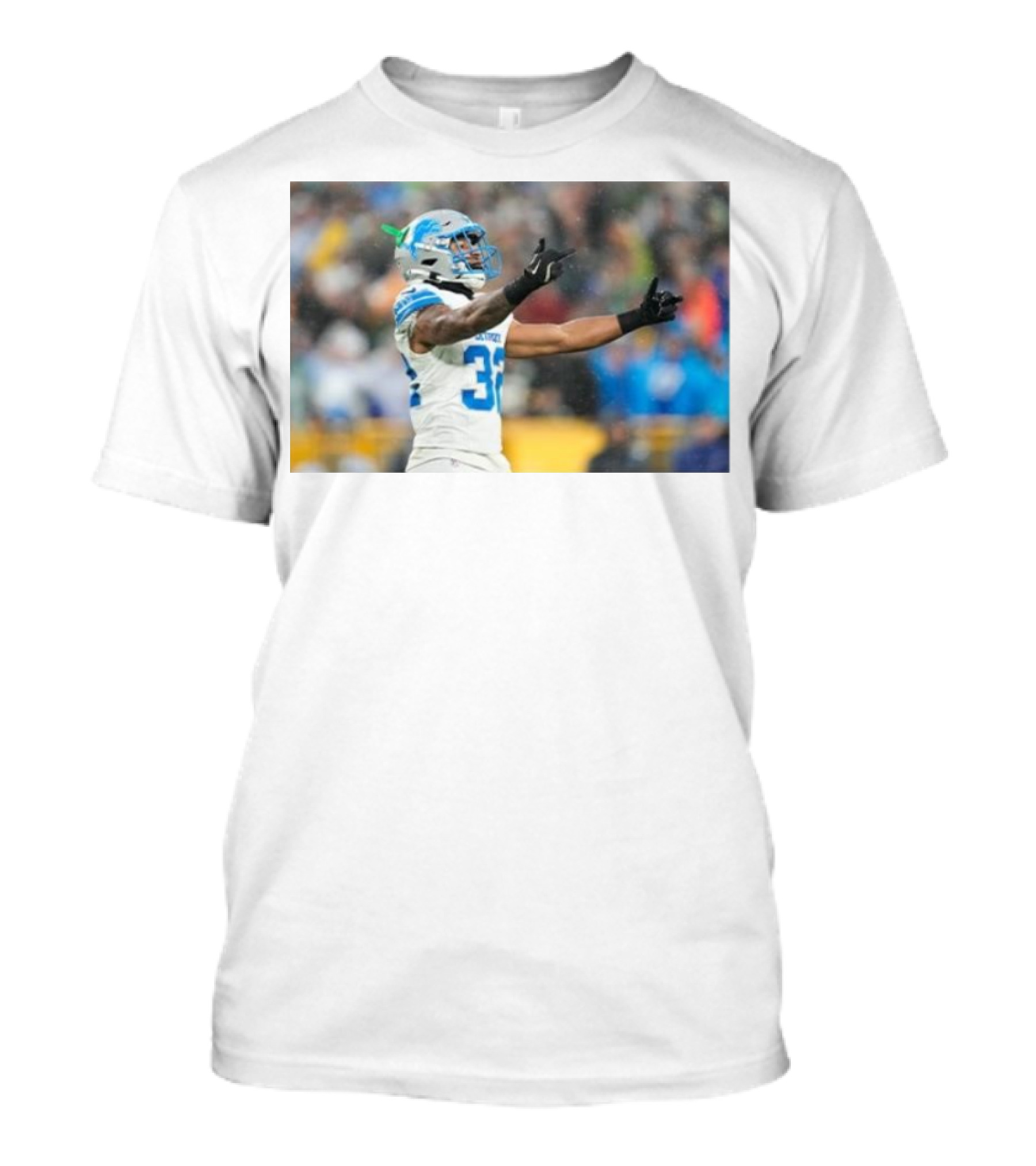 Branch Gesture Lions Vs Packers Fans NFL Game T-Shirt