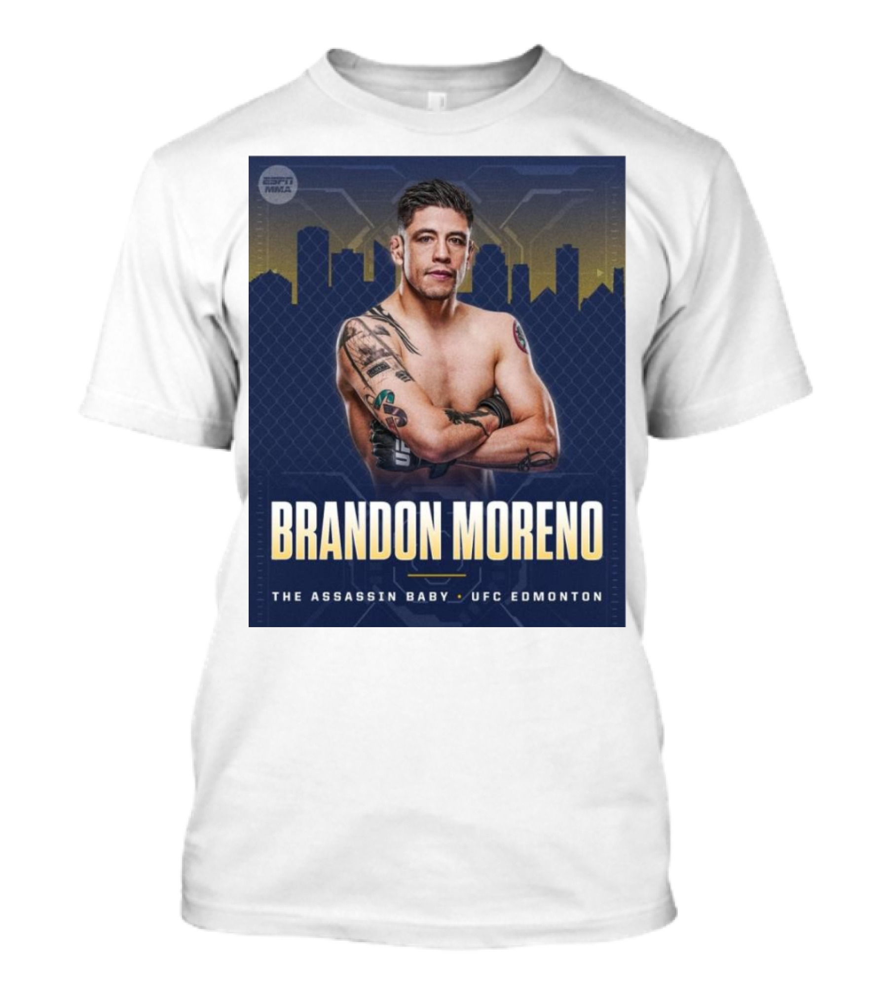 Brandon Moreno The Assassin Baby UFC Edmonton MMA Champion T-Shirt