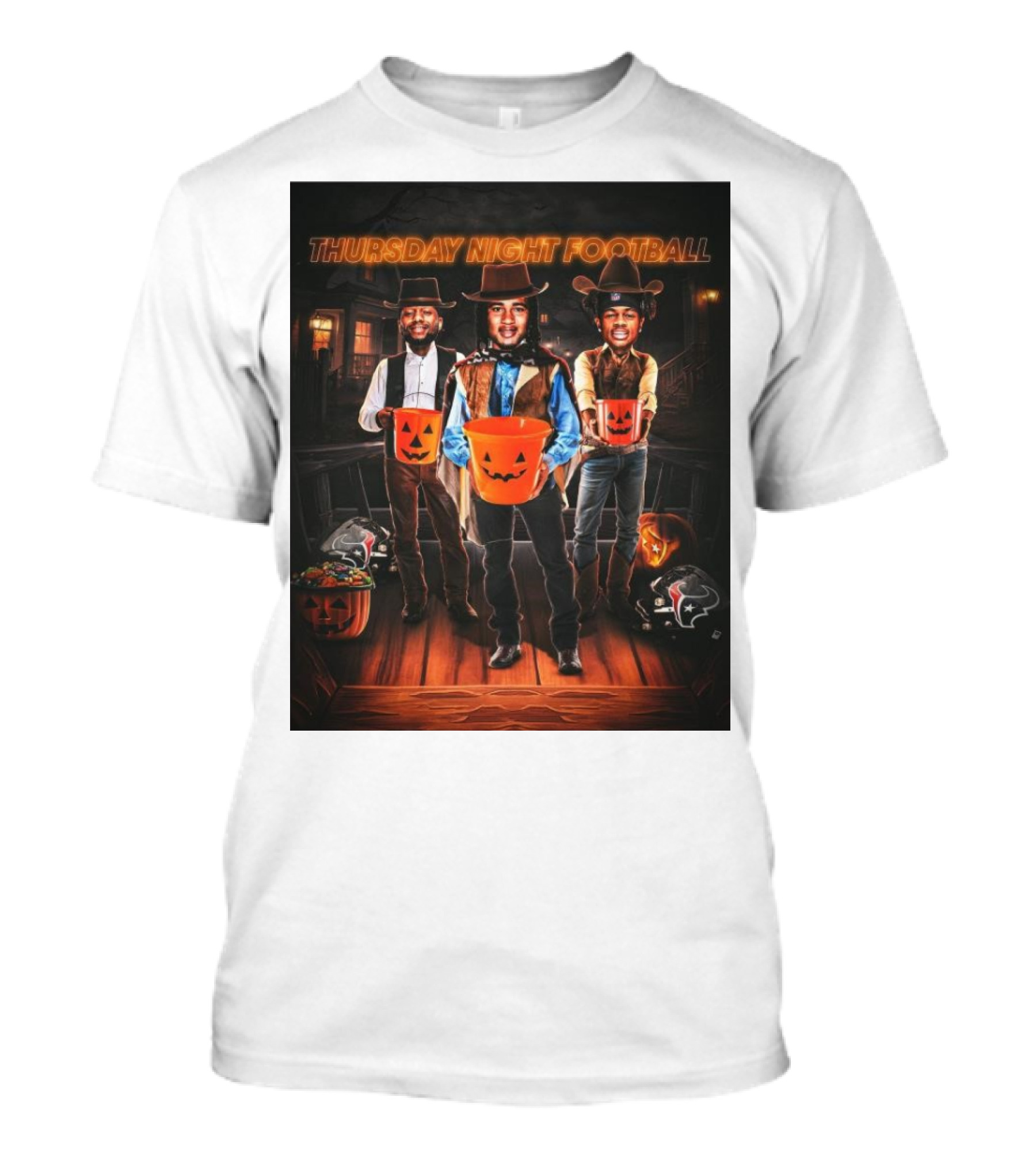 Thursday Night Football Houston Texans Halloween Cowboys T-Shirt