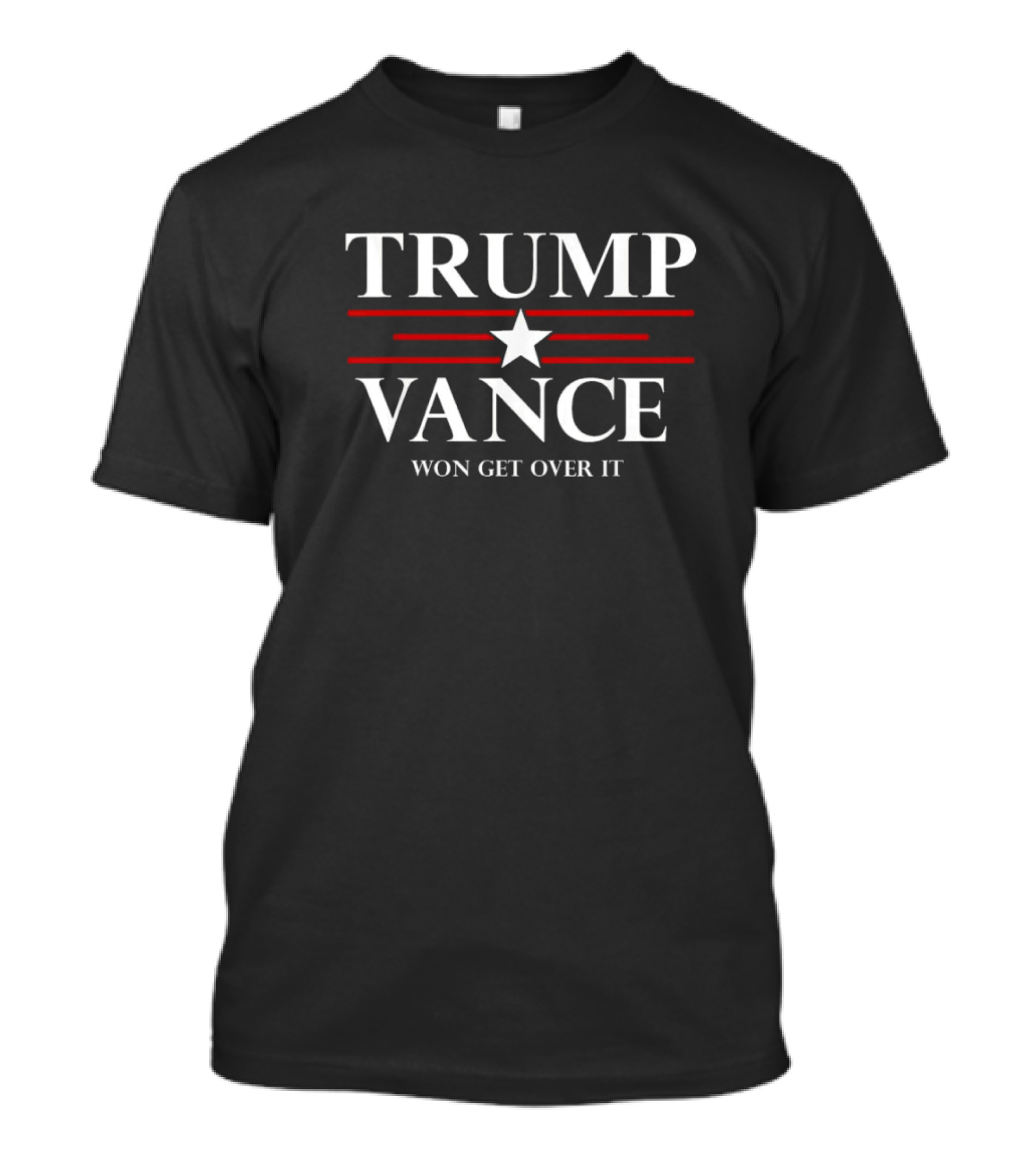 Trump Vance Won Get Over It President Inauguration Day 2025 T-Shirt