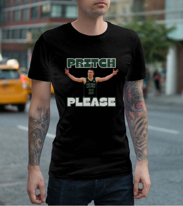 Pritch Please Celtics Payton Pritchard NBA T-Shirt