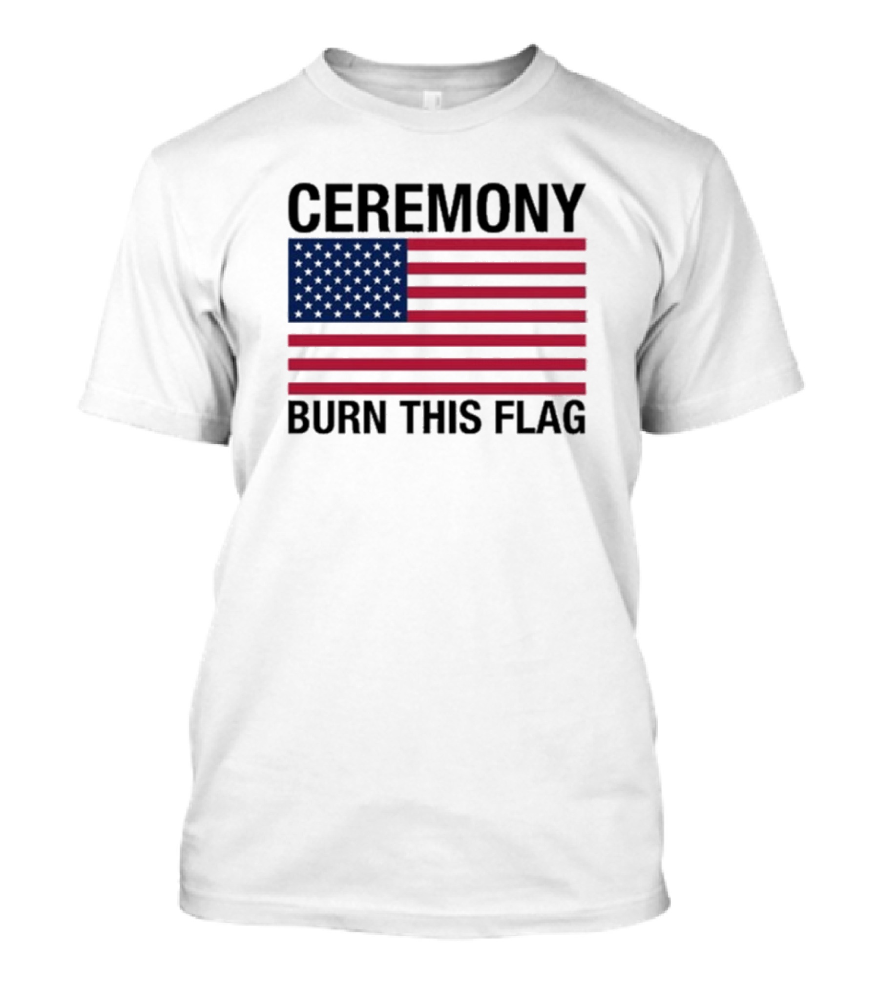 CEREMONY Trans Girls Be Free Burn This Flag T-Shirt