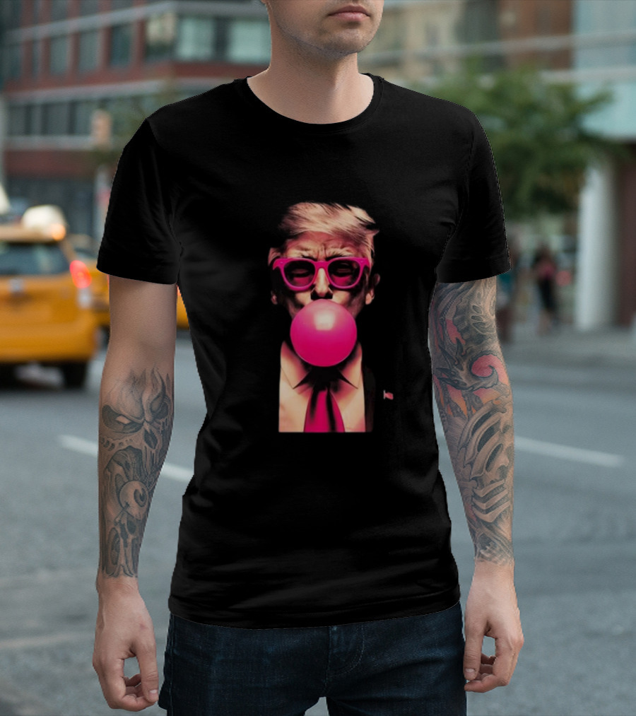 Anthony Raimondi Donald Trump Bubble Gum 47th President America T-Shirt