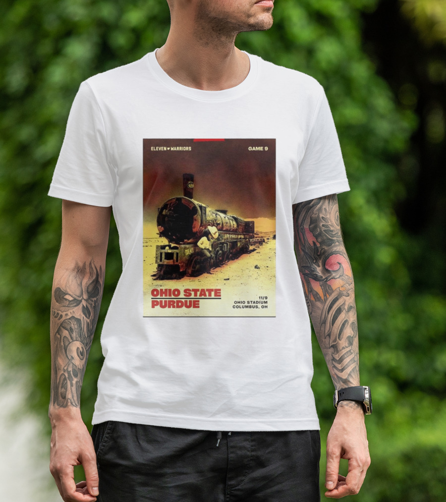 Eleven Warriors Game 9 Ohio State Vs Purdue 11/9 Ohio Stadium Columbus OH T-Shirt