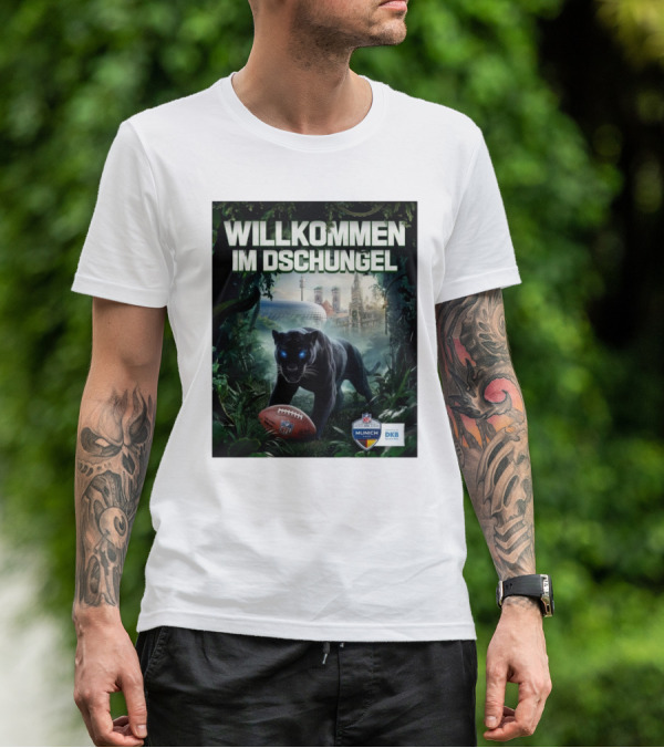 Willkommen Im Dschungel NFL München The Panthers Are Coming T-Shirt