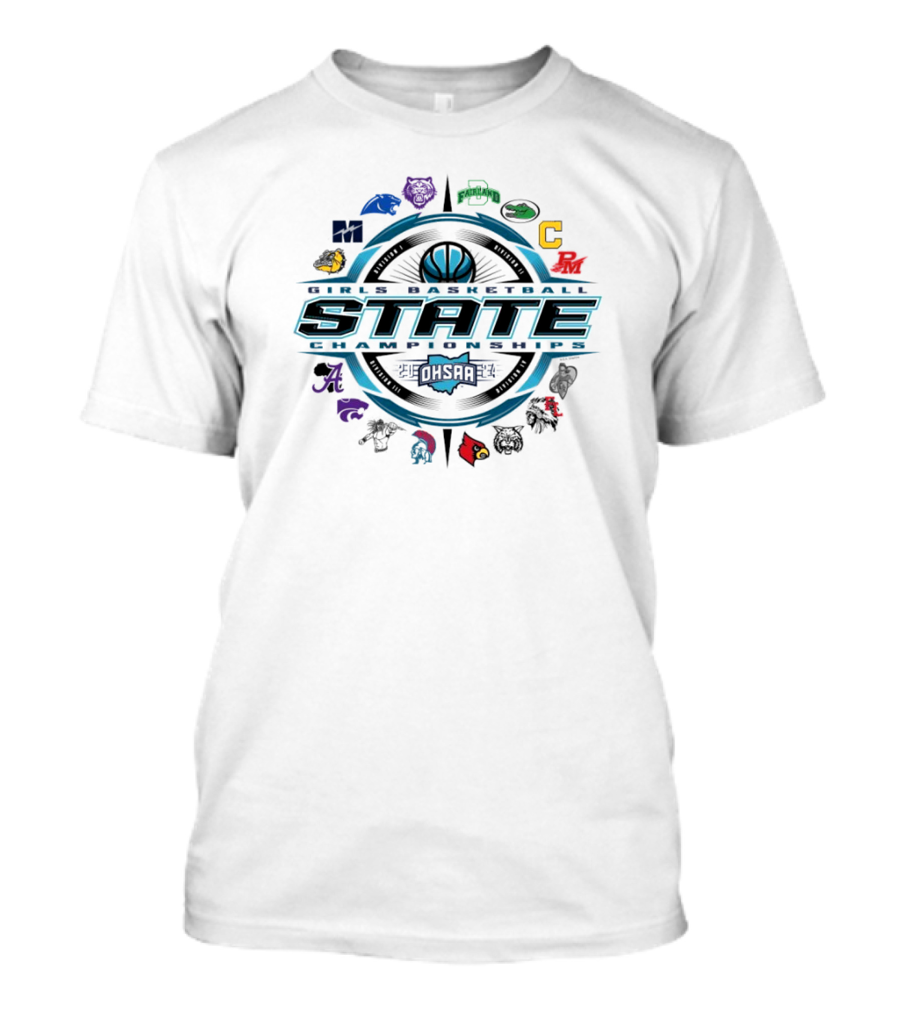OHSAA 2024 Girls Basketball State Championships With Team T-Shirt