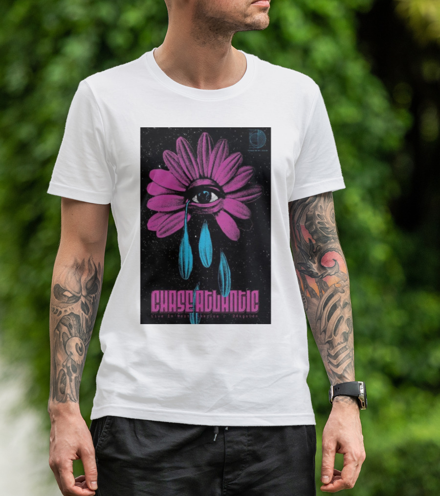 Chase Atlantic Live In North America Detroit MI November 6 2024 24kGoldn T-Shirt