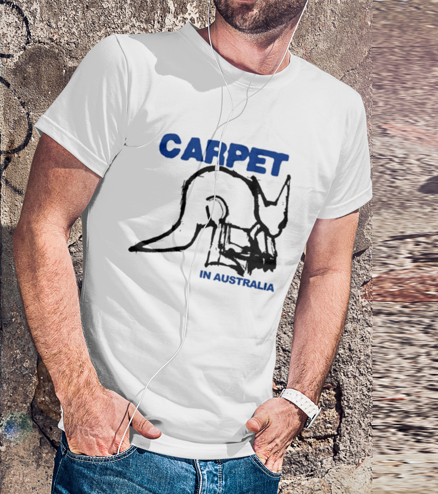 CARPET Kangaroo Sketch In Australia T-Shirt