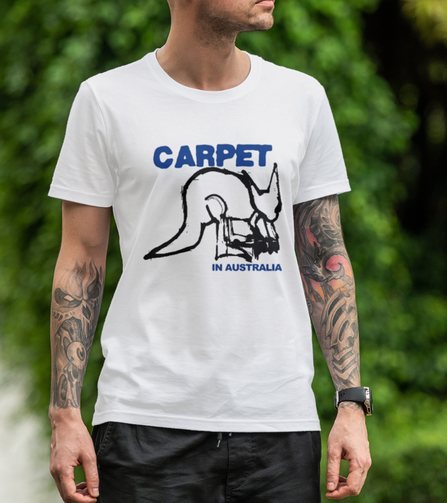 CARPET Kangaroo Sketch In Australia T-Shirt
