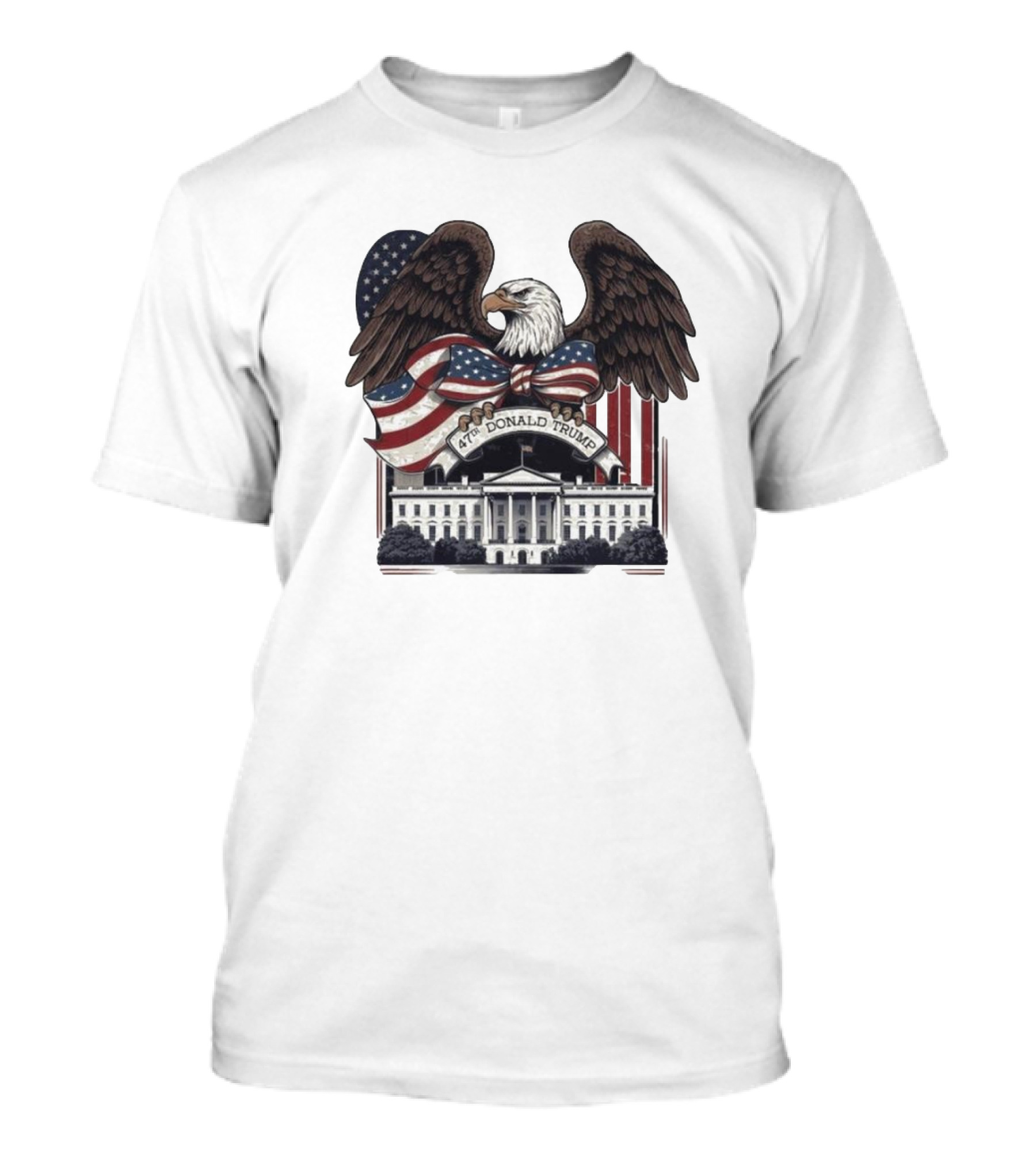 47th President Donald Trump Inauguration Eagle Republican 2024 White House T-Shirt