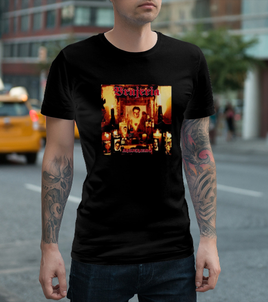 Brujeria Brujerizmo Candle Altar Artwork 29th November T-Shirt