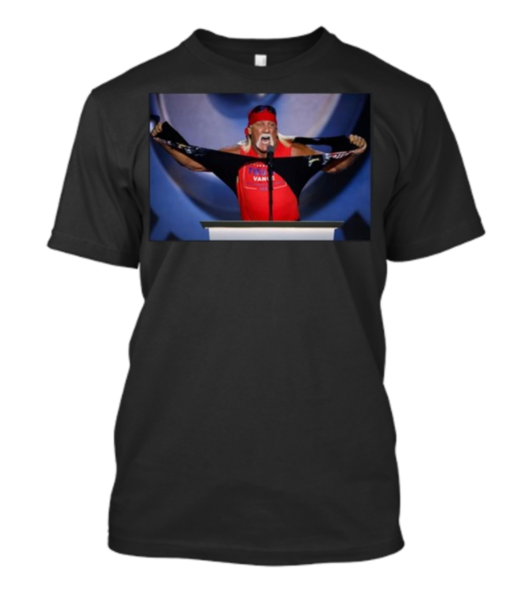 Hulk Hogan Trumpmania Make America Great Again Yankee Stadium T-Shirt