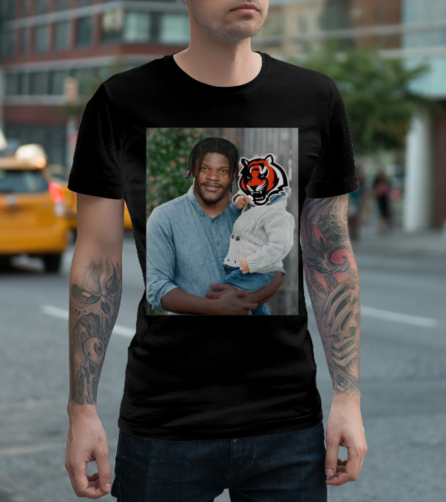 Baltimore Ravens Lamar Jackson 10-1 Against Cincinnati Bengals Meme T-Shirt