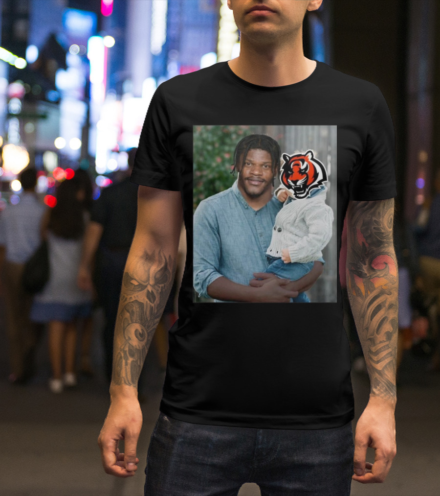 Baltimore Ravens Lamar Jackson 10-1 Against Cincinnati Bengals Meme T-Shirt