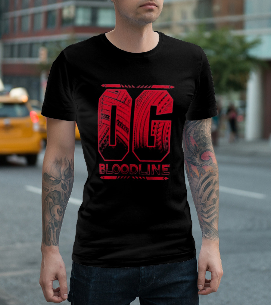 OG Bloodline WWE 2024 Tribal T-Shirt