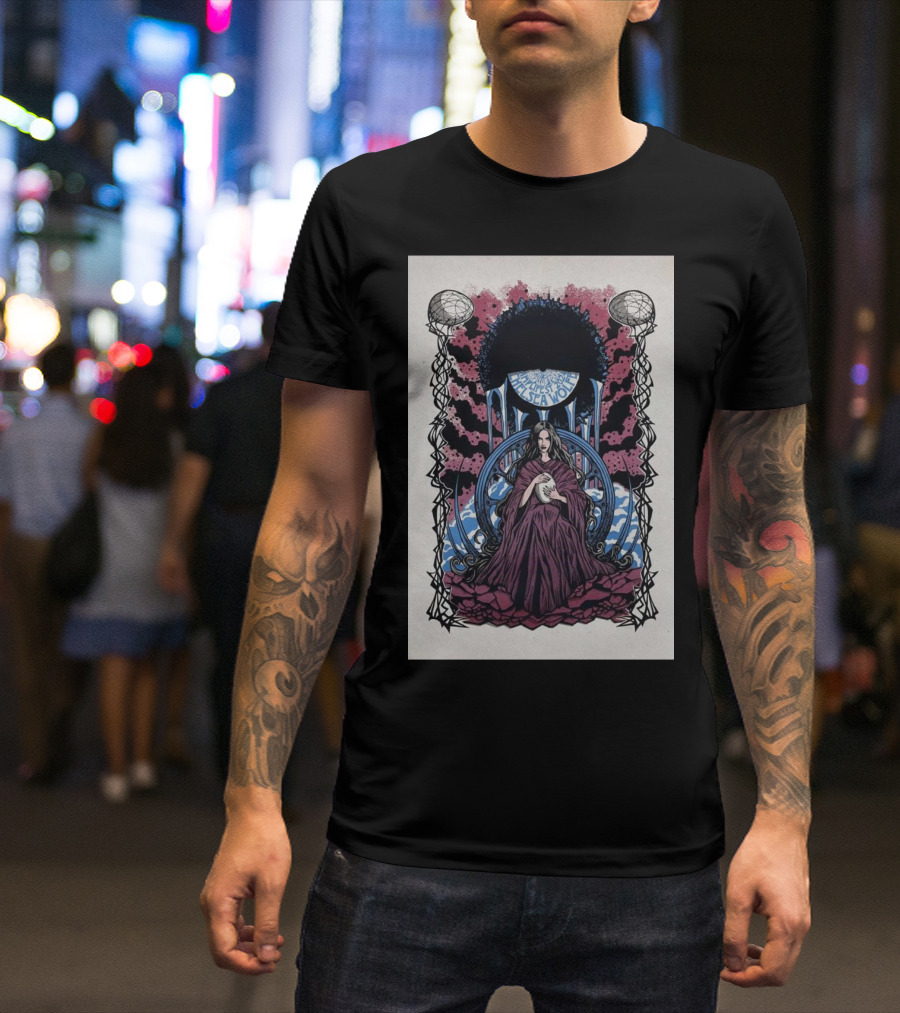 Chelsea Wolfe Amplifest Nov 11 2024 Hard Club Porto Portugal Mystical Gothic T-Shirt